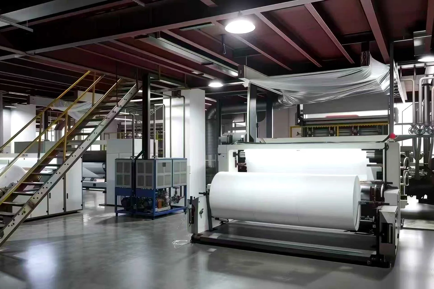 Partner roll-paper production equipment used for custom food wrapping projects